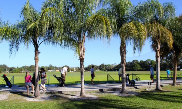 Evie's Family Golf Center Driving Range Sarasota, Florida family activities, golf