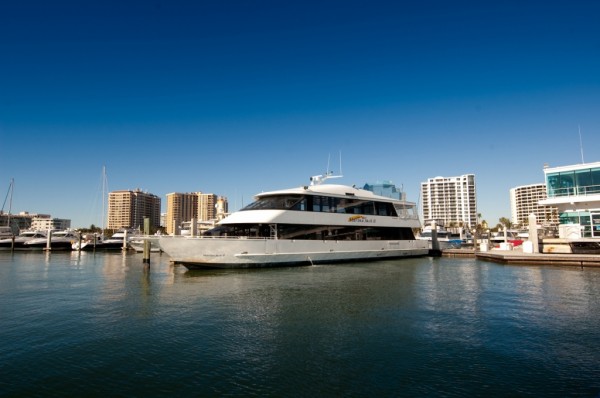 MustDo.com | Tours and sightseeing cruises aboard Marina Jack II boat Sarasota, Florida.