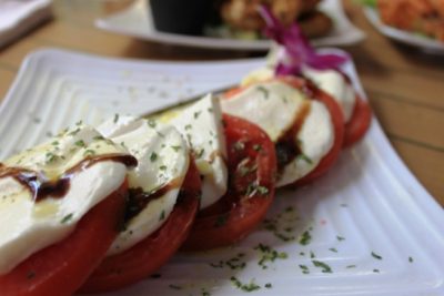 Siesta Key Oyster Bar restaurant Must Do top 10 dining caprese salad