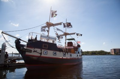 Pieces of Eight Pirate Ship Family Fun activities in Fort Myers Beach, Florida