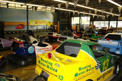 Livingston's Amusement Center indoor go kart race track Sarasota, FL