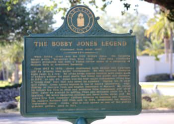 MustDo.com | The Legend of Bobby Jones historical marker Bobby Jones Golf Club, Sarasota, FL