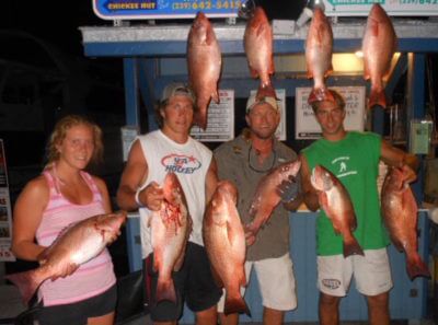 MustDo.com | Great catch Night Fishing charter Sunshine Tours Marco Island, Florida