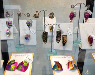 MustDo.com | Singerman & Post Handmade earrings at Just Because boutique St Armands Circle Sarasota, FL