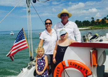 MustDo.com | Join Capt. Shane Chaplan & family aboard Sweet Liberty sailing catamaran tours in Naples, Florida
