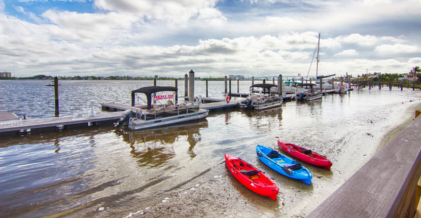 MustDo.com | Holiday Water Sports located on Fort Myers Beach, Florida offers a variety of fun water sport activities including boat, WaveRunner, kayak, and stand-up paddleboard rentals and tours.