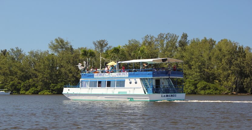 Lebarge Tropical Cruises. Relax and enjoy an educational and fun Sightseeing and Nature Cruise. Discover Sarasota’s history, see local wildlife and spectacular waterfront homes on this two-hour narrated tour. Must Do Visitor Guides, MustDo.com