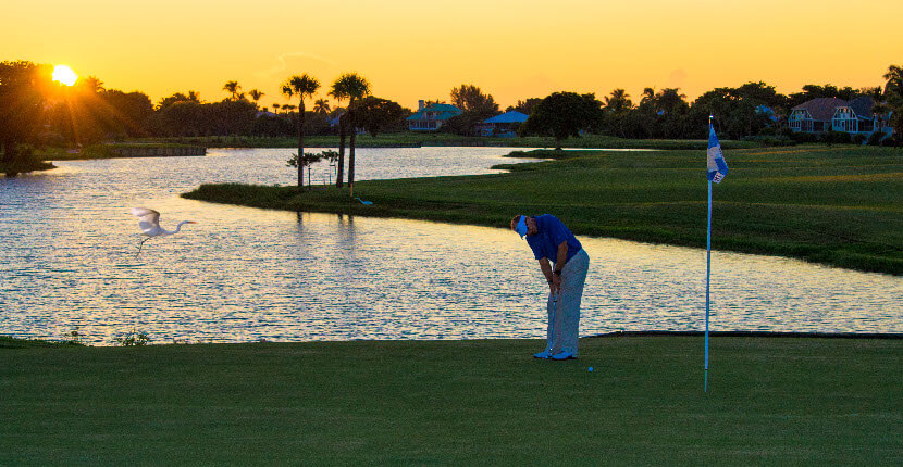 MustDo.com | The Dunes Golf & Tennis Club, this Sanibel Island golf course has a challenging layout with water obstacles and peninsulas on 17 of the 18 holes. Strategically placed bunkers, crosswinds, slopes, and elevations add to the challenging play for all skill levels.