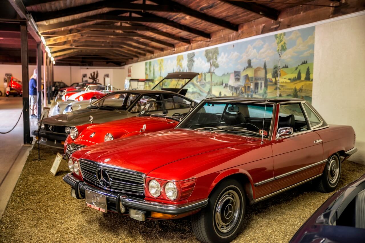 Rainy Day Activities. Sarasota Classic Car Museum exotic car exhibit. Photo credit Jennifer Brinkman. | Must Do Visitor Guides, MustDo.com