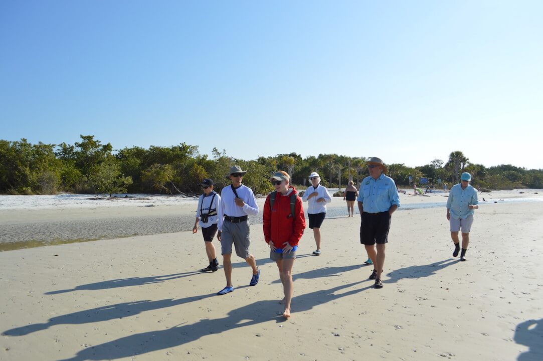 Sea-based Adult learning opportunities, programs, seminars, and naturalist-led beach walks at Sanibel Sea School on Sanibel Island, Florida. Must Do Visitor Guides, MustDo.com