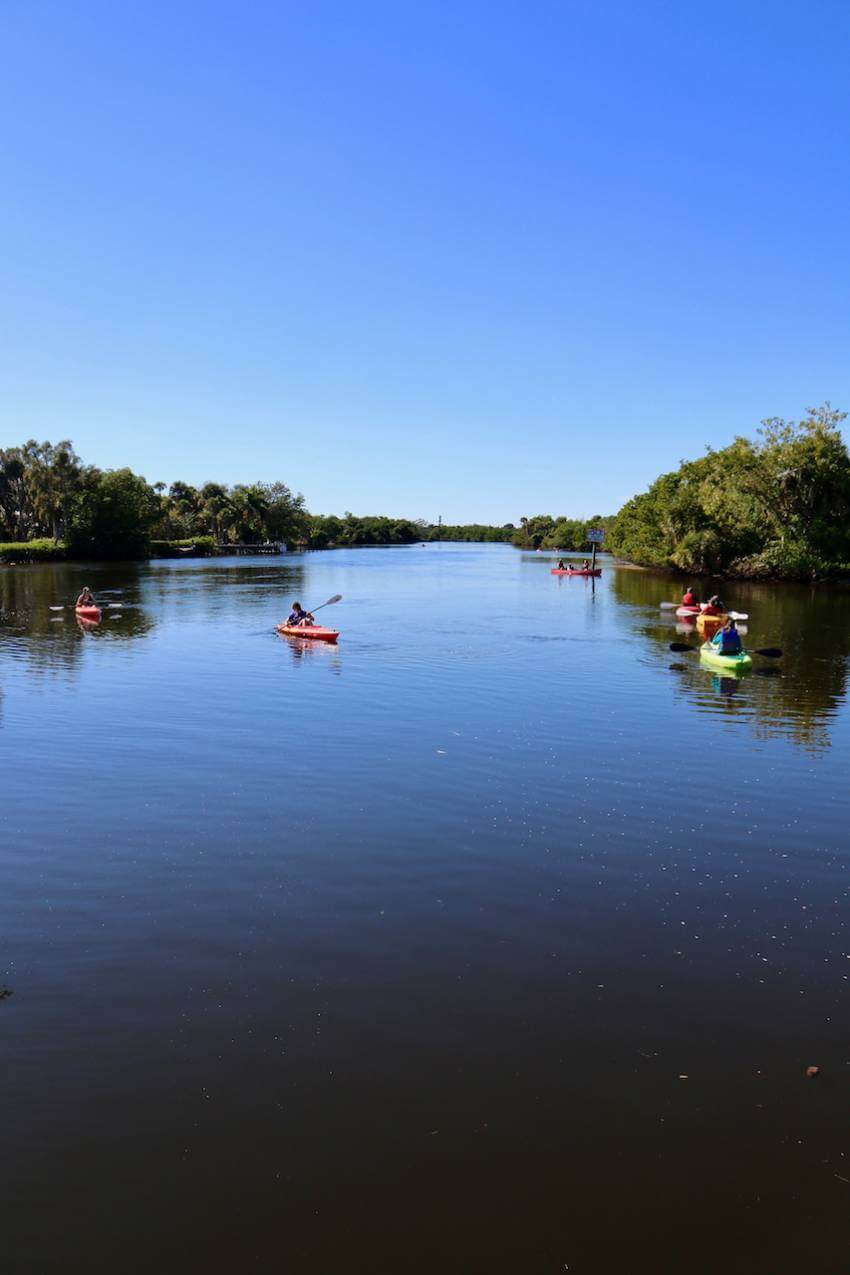Rent a kayak or canoe to see manatees in the wild at Manatee Park in Fort Myers, Florida. Photo by Lauren Ettinger. Must Do Visitor Guides | MustDo.com