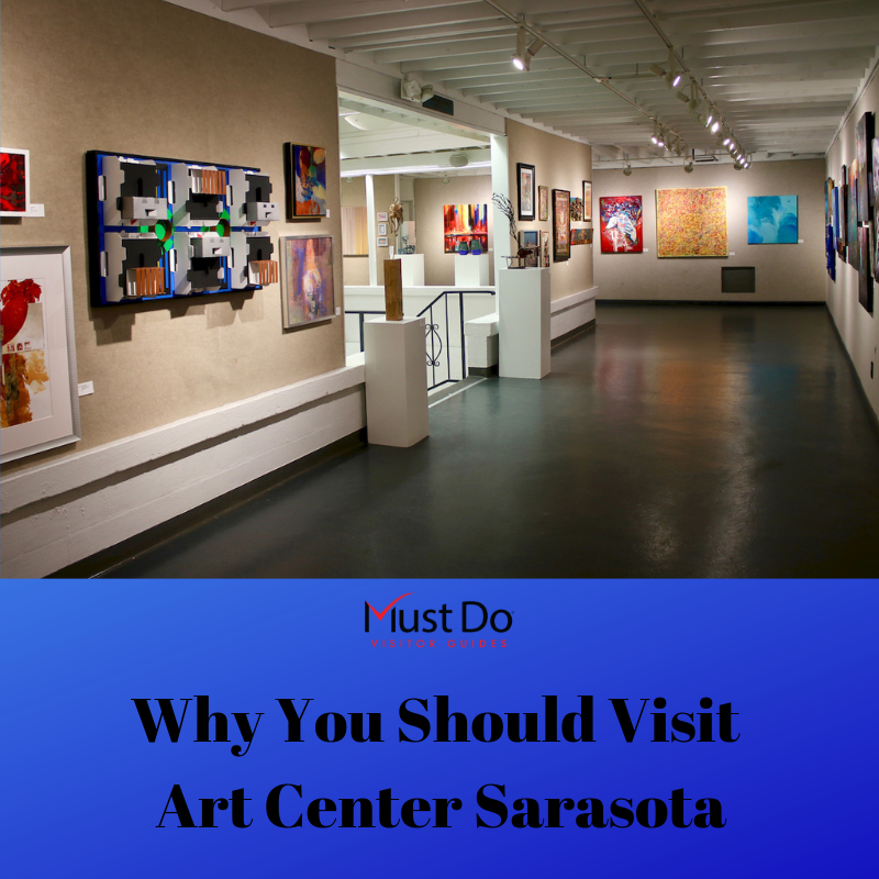 The thriving Art Center Sarasota in downtown Sarasota, Florida includes four exhibition galleries and a sculpture garden. Plan your visit. Must Do Visitor Guides | MustDo.com
