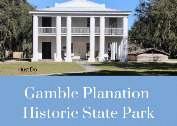 The Gamble Plantation in Ellenton is an easy day trip from Sarasota, Florida. The antebellum mansion is the only surviving plantation home in South Florida and was once the headquarters of an extensive sugar plantation. Must Do Visitor Guides