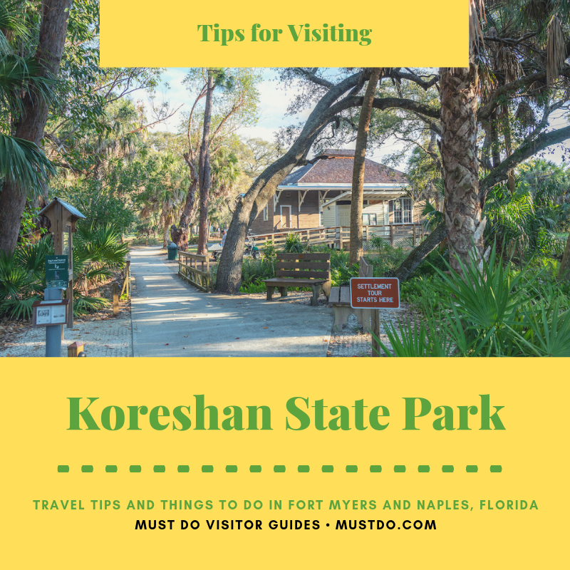 Tips for visiting Koreshan State Park near Fort Myers and Naples Florida. Photo credit Jennifer Brinkman. Must Do Visitor Guides | MustDo.com