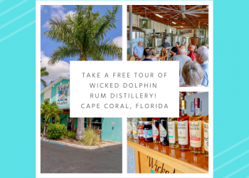 Take a tour the #1 rum distillery in the USA to learn all about rum-making at Wicked Dolphin Rum Distillery in Cape Coral near Fort Myers, Florida. Plus purchase bottles of Wicked Dolphin Rum at outlet prices. Must Do Visitor Guides | MustDo.com