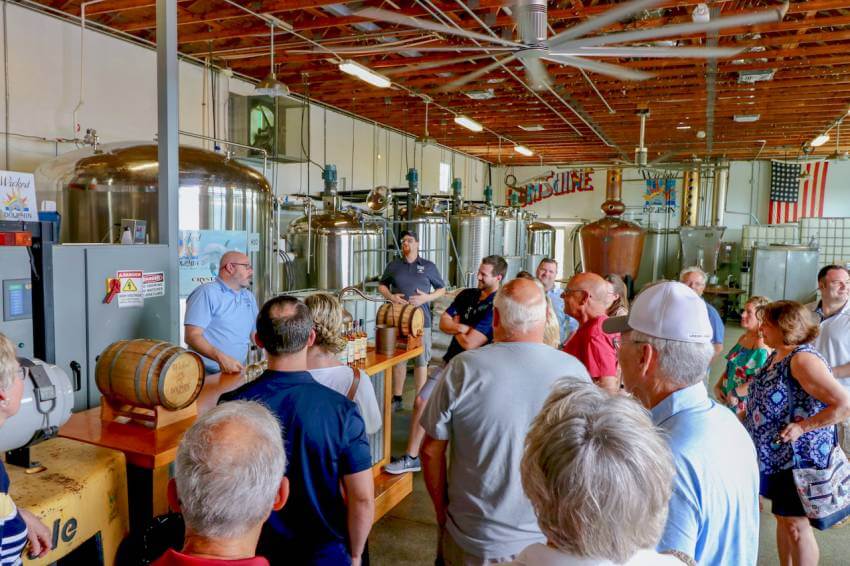 Take a free distillery tour that includes tastings of award-winning Wicked Dolphin Rum in Cape Coral, Florida where you’ll learn how they cook, ferment, and distill their reserve and signature rums! Photo by Nita Ettinger. Must Do Visitor Guides | MustDo.com