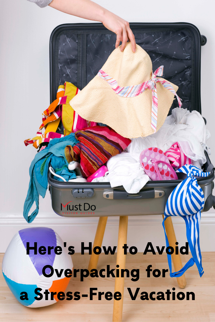 Tips on how to avoid overpacking so you can enjoy a stress-free Florida vacation. | Must Do Visitor Guides
