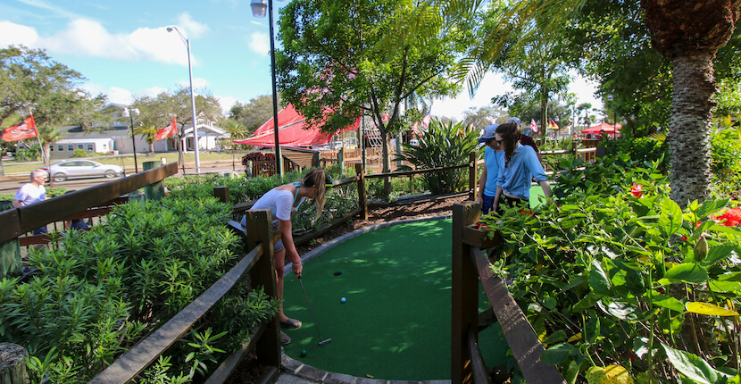 Smuggler's Cover Adventure Golf in Fort Myers and Sarasota, Florida is a fun mini golf course for kids and adults. Photo by Laurén Ettinger. Must Do Visitor Guides | MustDo.com