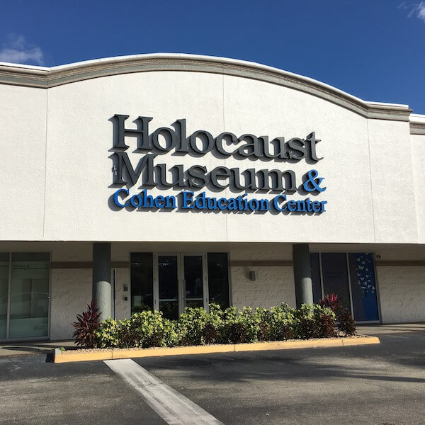 View meaningful exhibits of over 1,000 donated artifacts, documents, and original photographs from the Holocaust and World War II at the Holocaust Museum & Cohen Education Center in Naples, Florida USA. Must Do Visitor Guides | MustDo.com