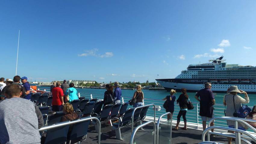 Visiting Key West via the Key West Ferry. Departures from Fort Myers Beach and Marco Island, Florida. Must Do Visitor Guides | MustDo.com