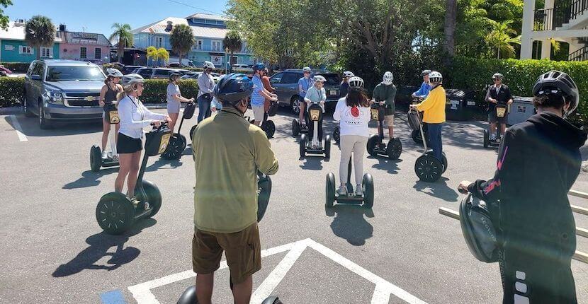 Segway & Trike Tours of Naples, Florida narrated and guided sightseeing tours of historic points of interest in Naples, Florida.