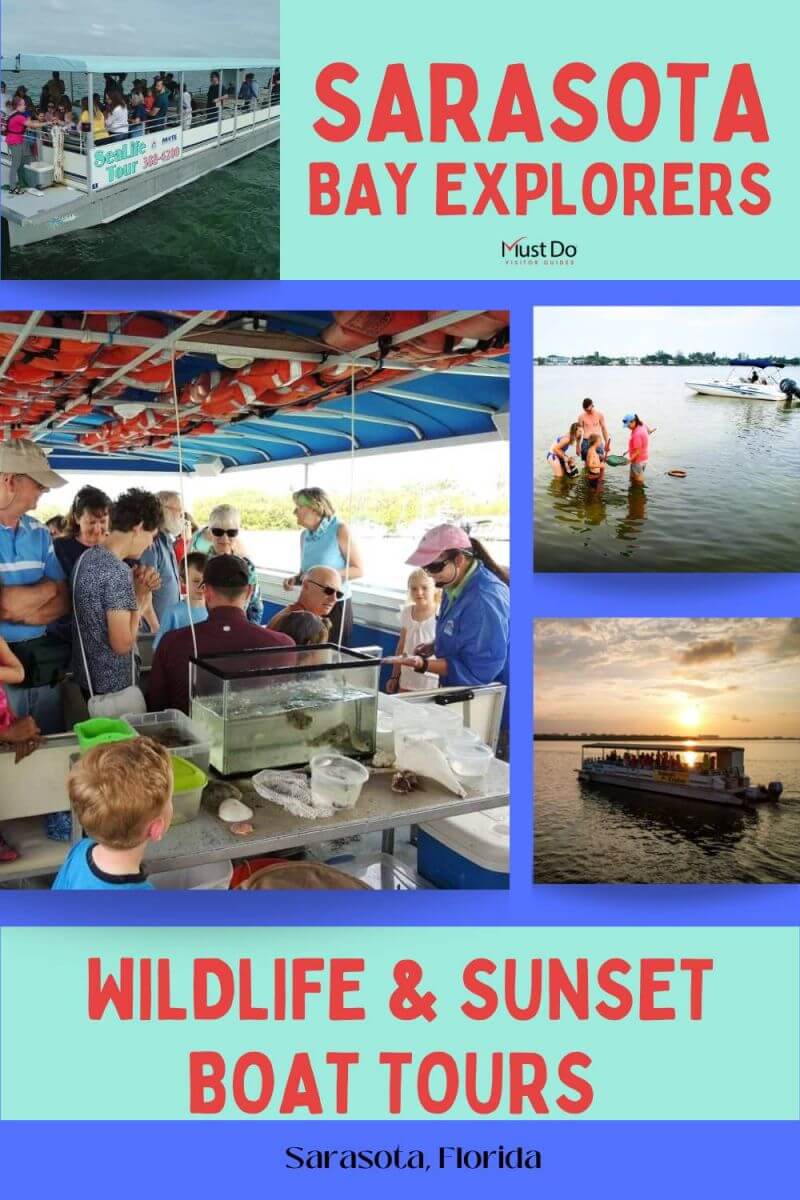 Sarasota Bay Explorers Wildlife & Sunset Boat Tours Sarasota, Florida. Must Do Visitor Guides