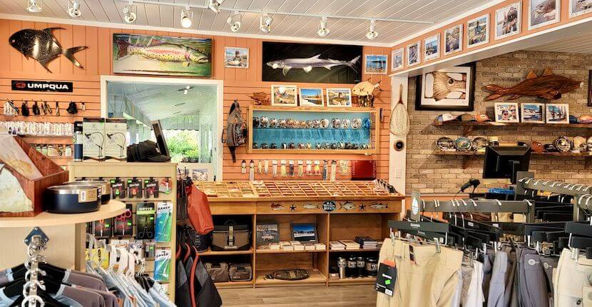 Sanibel's Fly Outfitters Sanibel Island shop offers custom guided fishing charters, tours, fly casting lessons, fly fishing gear, accessories, and apparel.