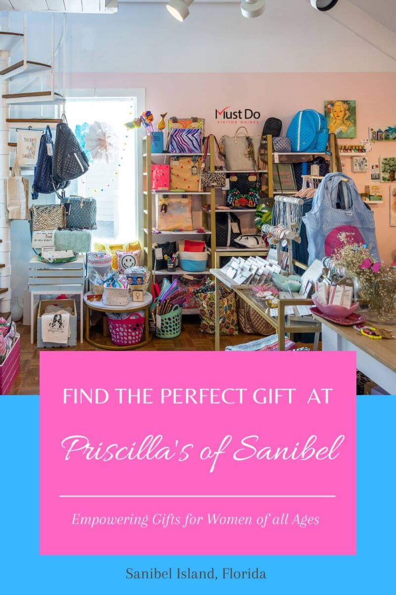 Find the perfect gift at Priscilla's of Sanibel empowering gifts for women of all ages Sanibel Island, Florida shopping boutique.